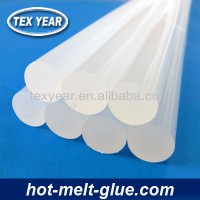 white hot glue stick